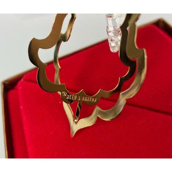 Set of 2 Reed & Barton Gold & Crystal Christmas Tree Ornaments - Picture 9 of 12